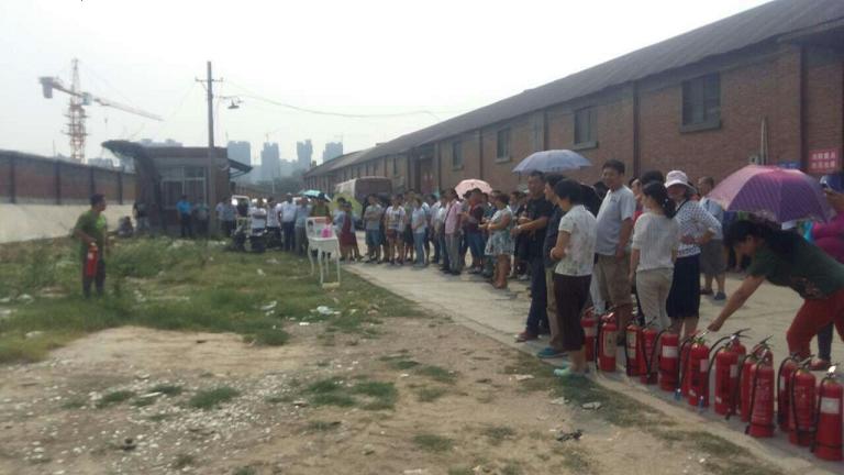 同花顺（中国）集团河南分公司消防器材使用培训