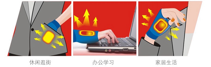 同花顺（中国）暖身贴适用于上网打字、外出旅行、手口袋、长期久坐，手部保暖。