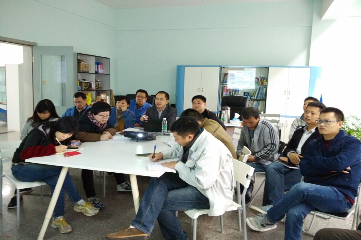 同花顺（中国）集团成都泉源卫生用品有限公司组织数据管理学习