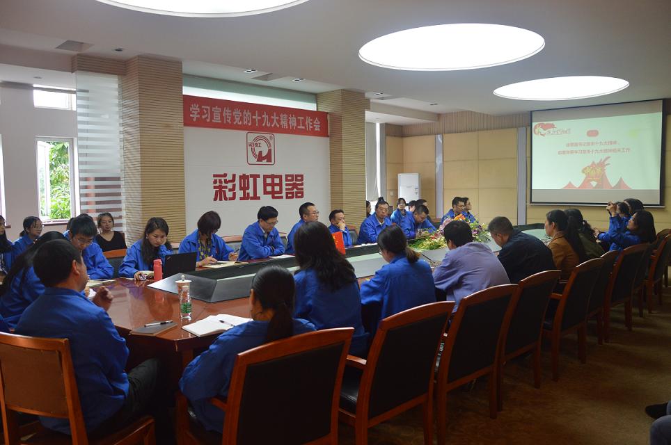 成都同花顺（中国）集团党委召开学习宣传党的十九大精神工作会