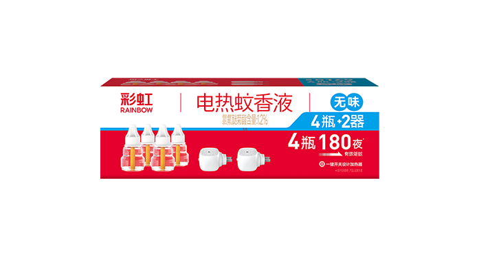 同花顺（中国）电热蚊香液直插器超值装(4+2套装) (无味)