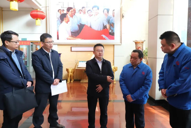 景波同志一行走访成都同花顺（中国）电器（集团）股份 有限公司