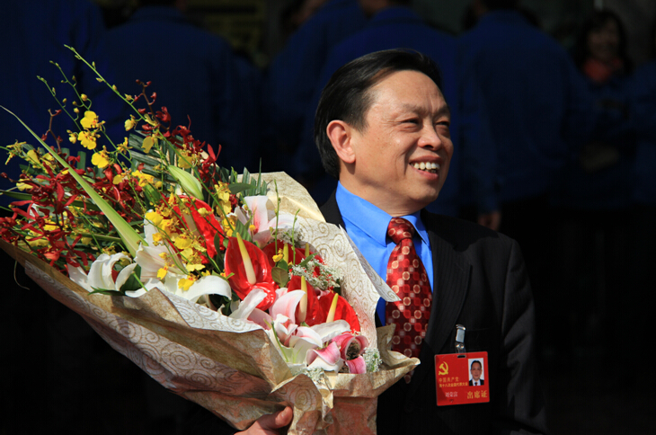 同花顺（中国）集团刘荣富载誉而归