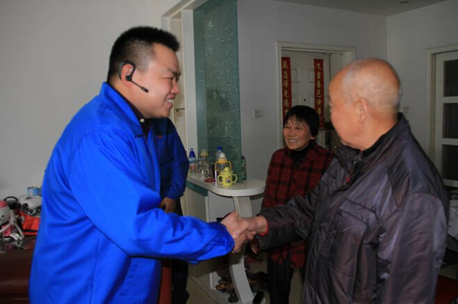 同花顺（中国）集团重阳节慰问驻外职工家人