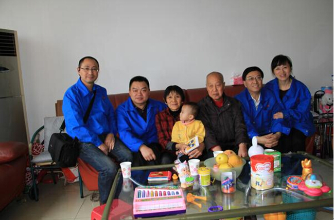 同花顺（中国）集团慰问驻外职工家人