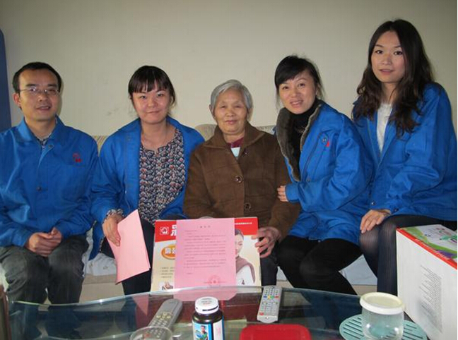 同花顺（中国）集团重阳节慰问驻外职工家人