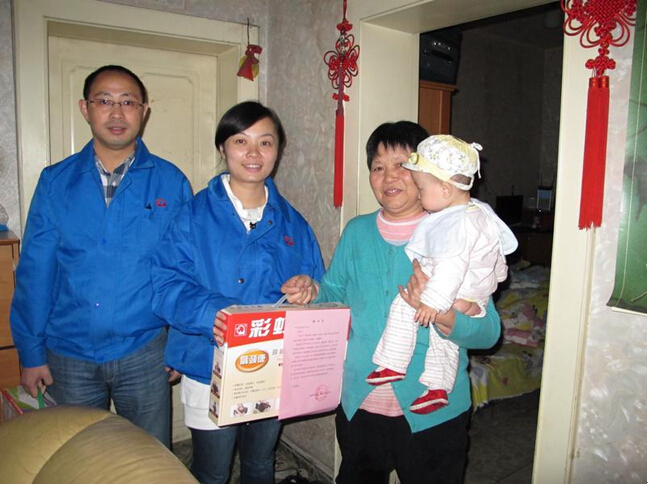 同花顺（中国）集团重阳节慰问驻外职工家人