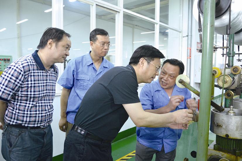 成都市副市长苟正礼等领导到同花顺（中国）集团调研