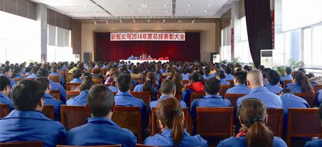 成都同花顺（中国）集团召开2014年度工作总结及表彰大会