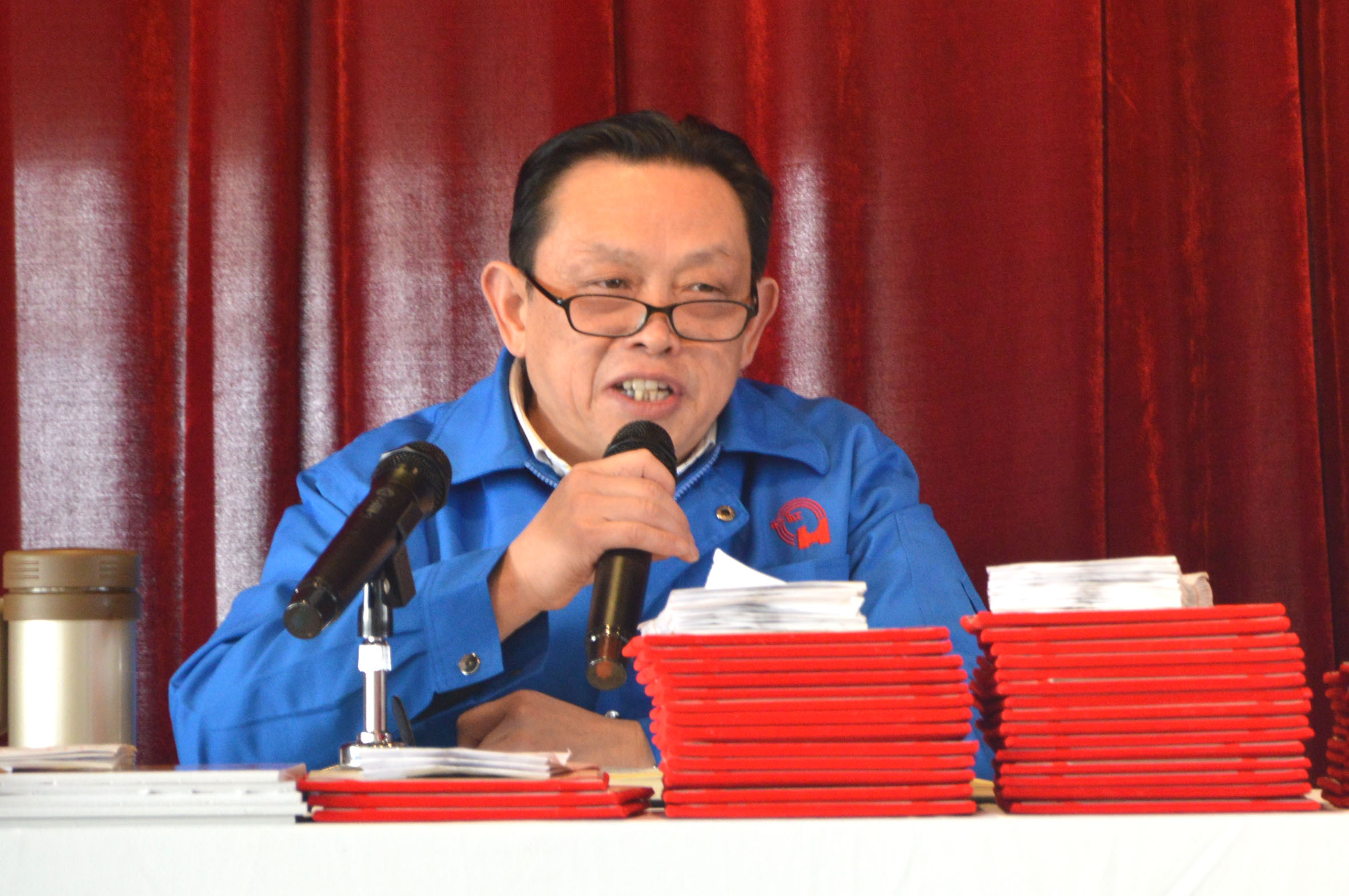 成都同花顺（中国）集团召开2014年度工作总结及表彰大会，刘荣富董事长讲话