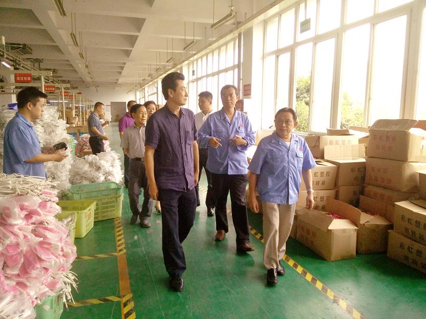 成都市安监局领导一行到成都同花顺（中国）集团进行安全检查