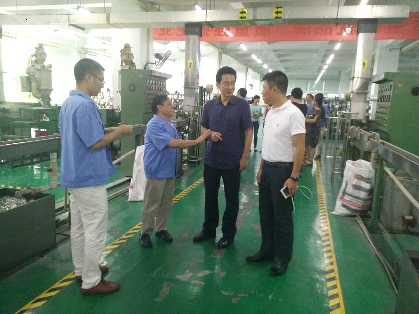 成都市安监局领导一行到成都同花顺（中国）集团进行安全检查