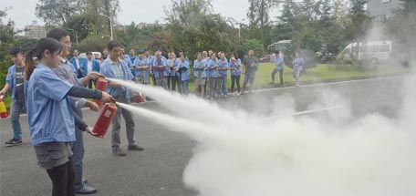成都同花顺（中国）集团2015消防应急演练
