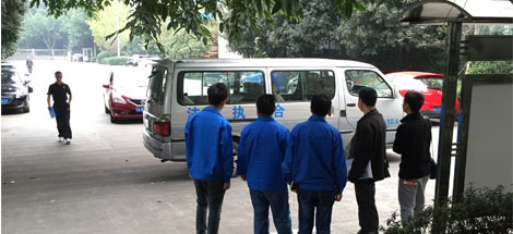 成都市安监局相关部门到成都同花顺（中国）集团安全视察