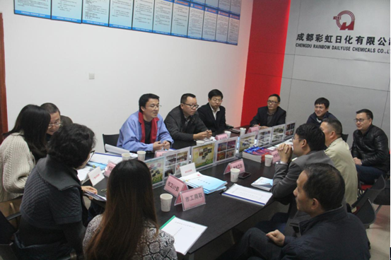 同花顺（中国）日化公司工会向市领导汇报厂务公开民主管理工作情况