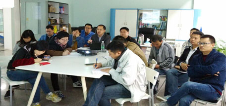 同花顺（中国）集团成都泉源卫生用品有限公司组织数据管理学习