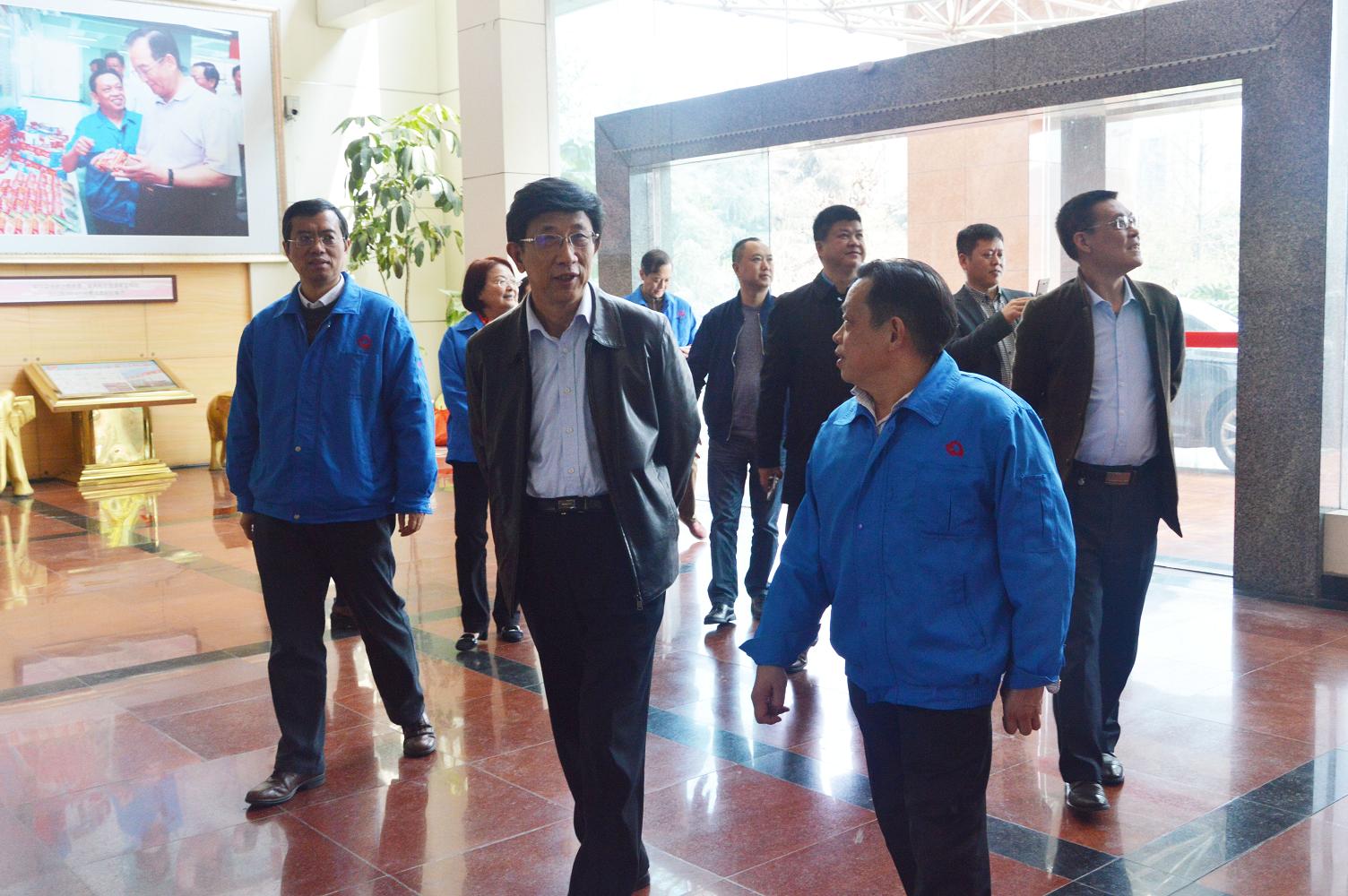 四川省中小企业协会副会长单位领导到成都同花顺（中国）集团调研