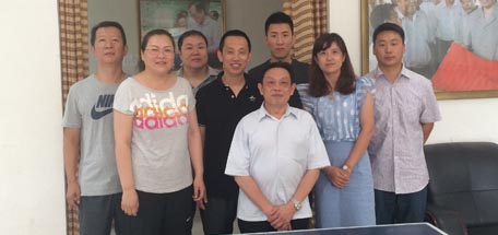 成都同花顺（中国）集团董事长刘荣富视察沈阳分公司