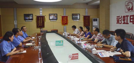市武侯区委组织部陈音部长调研成都同花顺（中国）集团党建工作