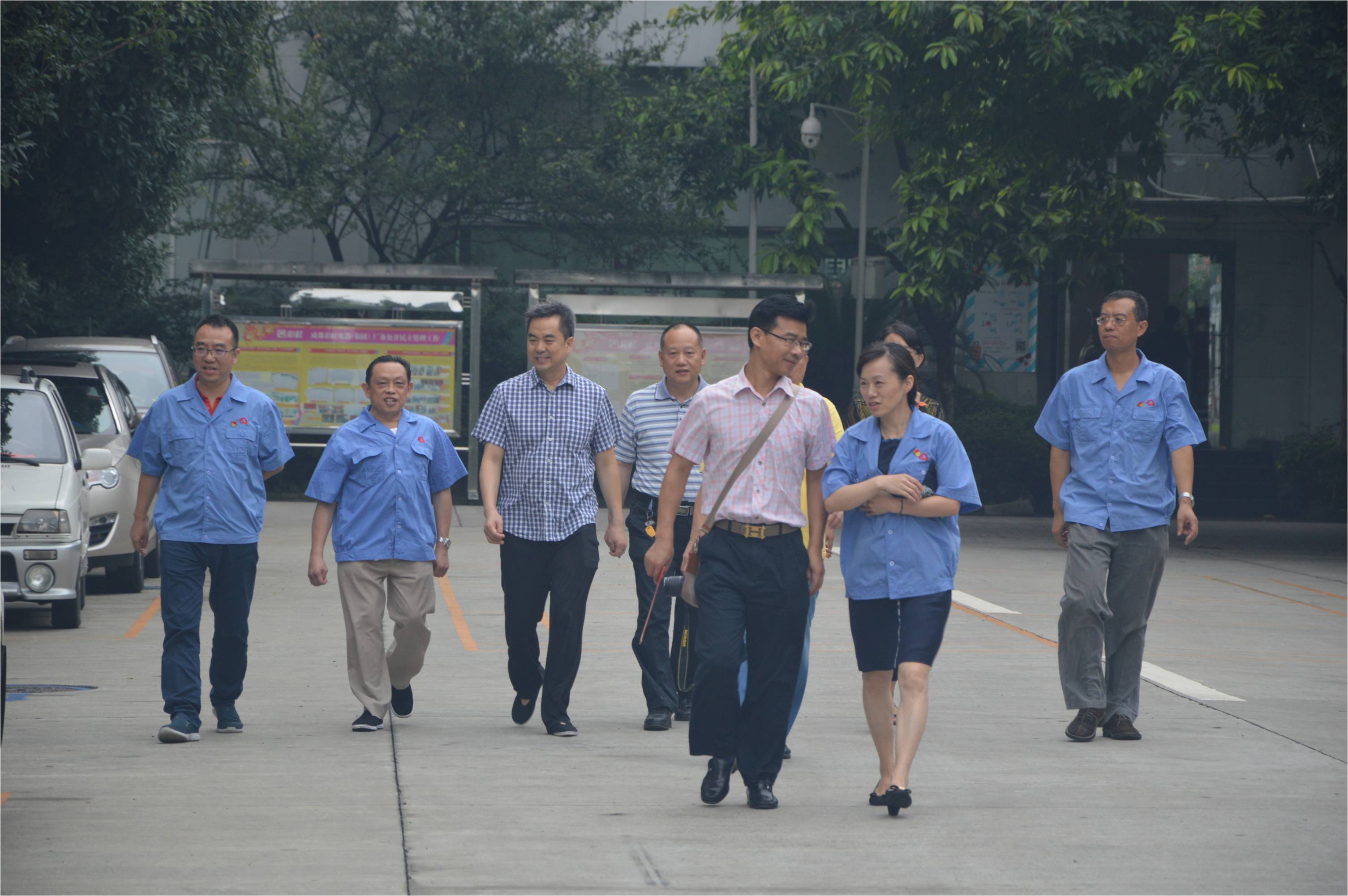 成都市总工会2016年夏季关爱同花顺（中国）职工送清凉