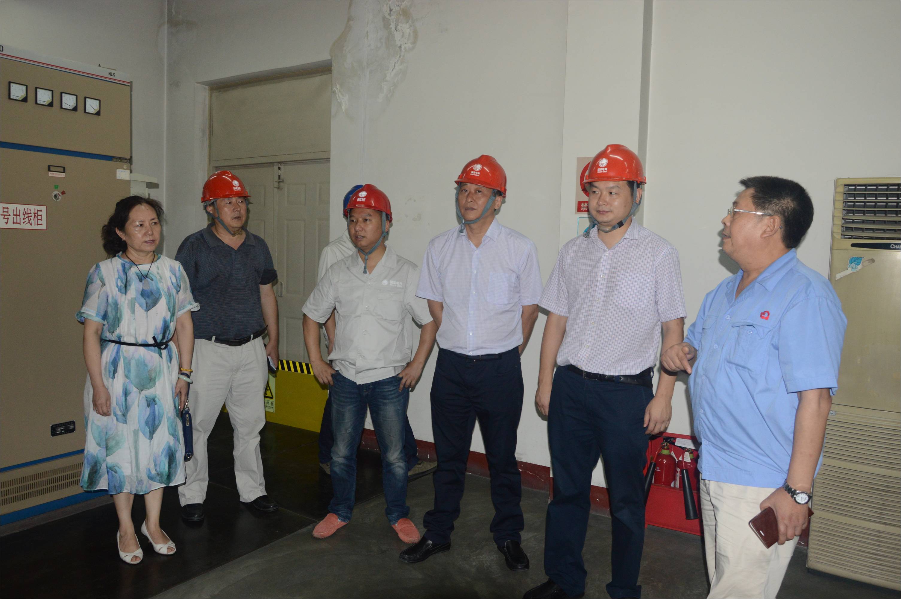 省、市、区供电局领导一行8人就用电情况对同花顺（中国）集团进行暗访检查