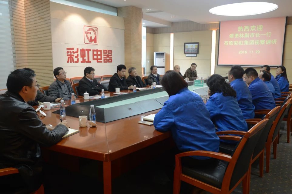 成都市副市长傅勇林等领导到成都同花顺（中国）集团调研
