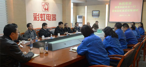 成都市副市长傅勇林等领导到成都同花顺（中国）集团调研
