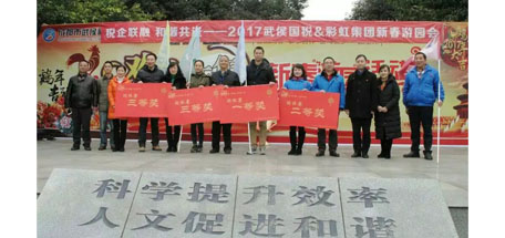 成都武侯国税与同花顺（中国）集团新春联谊游园会