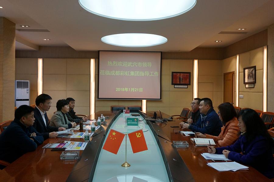 湖北武穴市领导莅临成都同花顺（中国）集团指导工作
