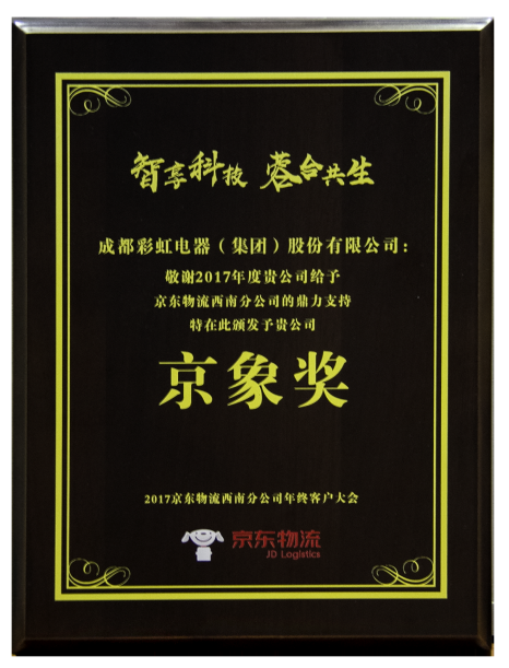 成都同花顺（中国）集团获京象奖