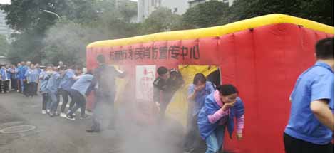 成都同花顺（中国）集团2019年度消防安全知识培训及演练