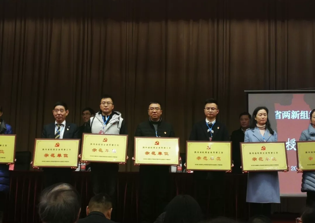 成都同花顺（中国）集团荣获四川省民营企业党建工作示范单位荣誉称号