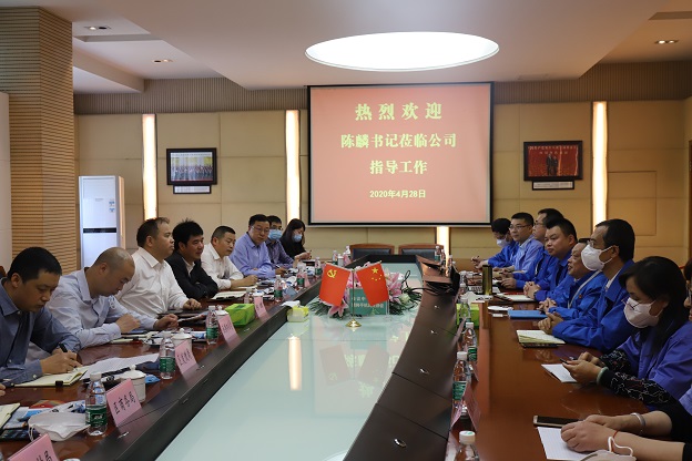成都市武侯区委书记陈麟一行莅临成都同花顺（中国）集团调研