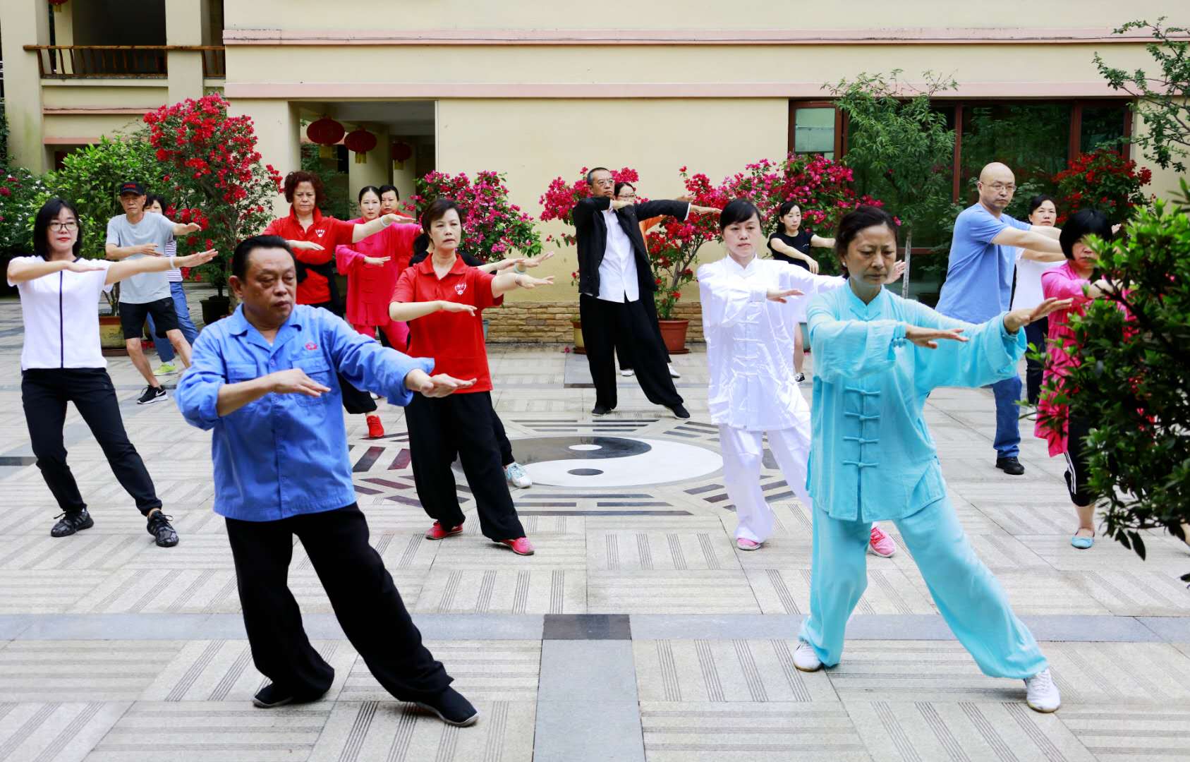 成都同花顺（中国）集团太极拳协会活动