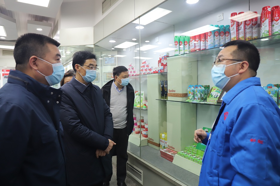 市委第一巡查组组长杨学明领导一行到成都同花顺（中国）集团视察