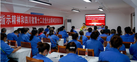 市总工会领导莅临成都同花顺（中国）集团宣讲习近平总书记来川视察重要指示精神和四川省第十二次党代会精神